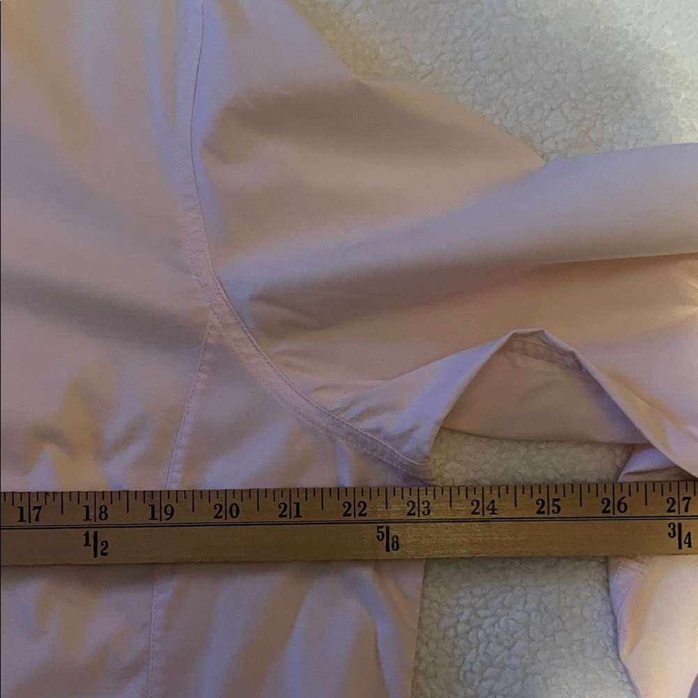 Chico's Soft Pink Button Down Blouse Size 3 (16) - Picture 5 of 9